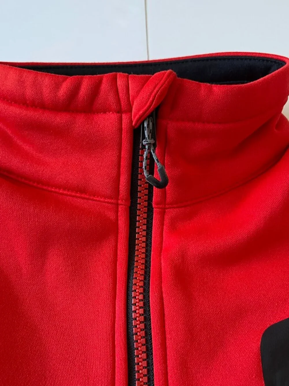 Obermeyer Softshell Jacket Mens Small Red Black Colorblock Patagonia North Face